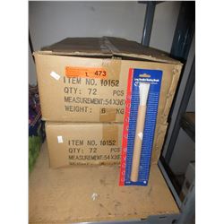2 Cases of new long handled basting brushes