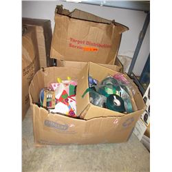 3 Boxes of assorted new merchandise