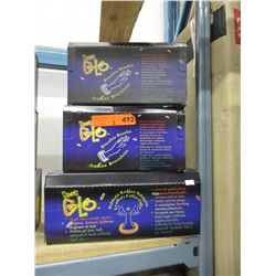 3 Cases of glow in the dark jewelry