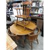 Image 1 : Vintage maple kitchen table & chairs