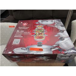New - Stainless steel cookware set