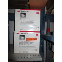 6 Cases of N95 respirator masks