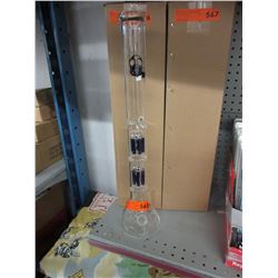 New - 18" glass bong