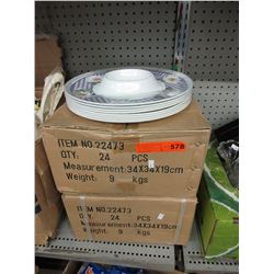 2 Cases of new chip & dip trays
