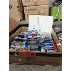 50 New Hot Wheels cars