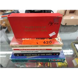 Darts, card books & bridge computer