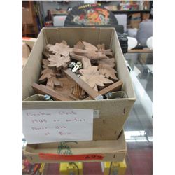 1960s Unassembled cuckoo clock
