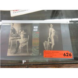 2 Nude French Post Cards from the 1930s