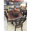 Image 1 : 9 Piece Formal Dining Table & Chairs