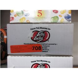 Case of Jelly Belly gift boxes