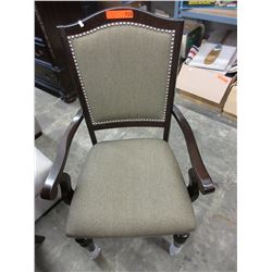 New - Dining chair with upholstered seat & back