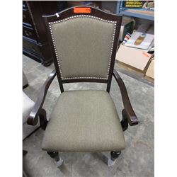 New - Dining chair with upholstered seat & back