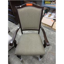 New - Dining chair with upholstered seat & back