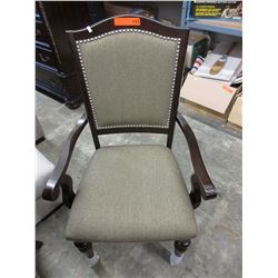 New - Dining chair with upholstered seat & back