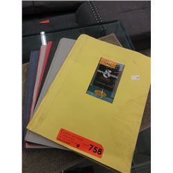10 Booklets of assorted trading cards