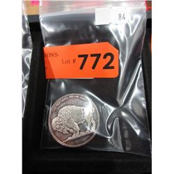 1 Troy oz. .999 Fine Silver "Buffalo" round