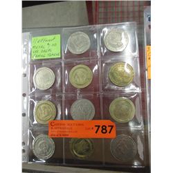 11 Las Vegas $1 gaming tokens