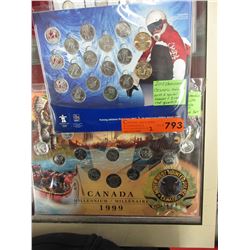 1999 & 2010 Canadian coin sets