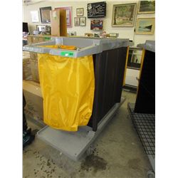 Industrial housekeeping cart - used