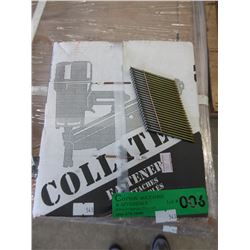 Box of new collated framing nails