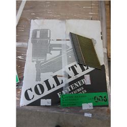 Box of new collated framing nails