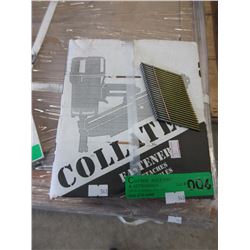 Box of new collated framing nails