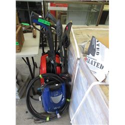 2 Used pressure washers