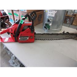 15" Gas powered chainsaw - used