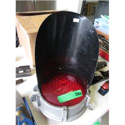 Used red stop light