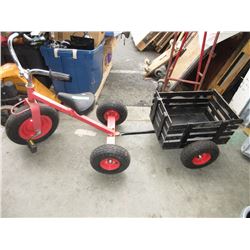 Children's tricycle and trailer