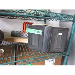 Miter box & ceramic heater - used