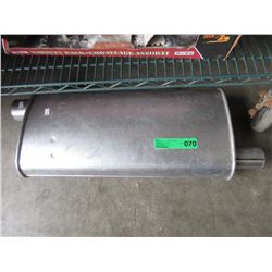 Vehicle muffler