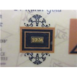 2 x .9999 Fine Gold Investor Bars - 1 Grain Each