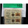 Image 2 : 2 x .9999 Fine Gold Investor Bars - 1 Grain Each