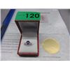 Image 2 : 1.75 CT Oval Amethyst & Diamond Dinner Ring