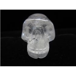 222 CT Carved Crystal Skull