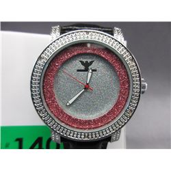 New - Diamond King "BLING" watch