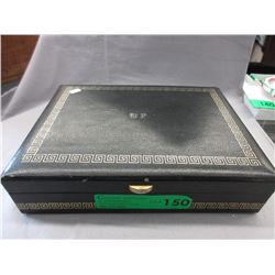 Estate - Jewelry box and contents