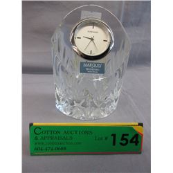 Marquis Waterford crystal clock