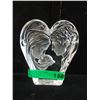 Image 1 : Crystal heart statuette