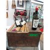 Image 1 : "Nath. Johnston & Sons" Bordeaux wine & crate
