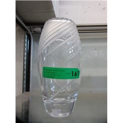 10" Mikasa lead crystal vase