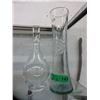 Image 1 : Crystal vase & signed decanter