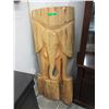 Image 1 : Large wood elephant carving