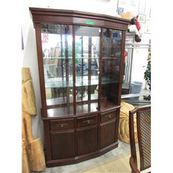 Interior lit china cabinet - used