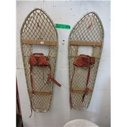 Pair of Canadian made snow shoes