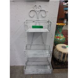 Vintage metal plant rack - used
