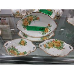 Royal Albert "Tea Rose" china - 4 pieces