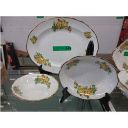 Royal Albert "Tea Rose" china - 3 Pieces