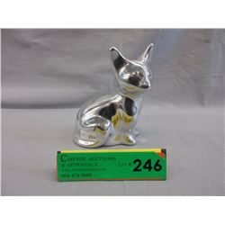 Signed & numbered Hoselton cat sculpture
